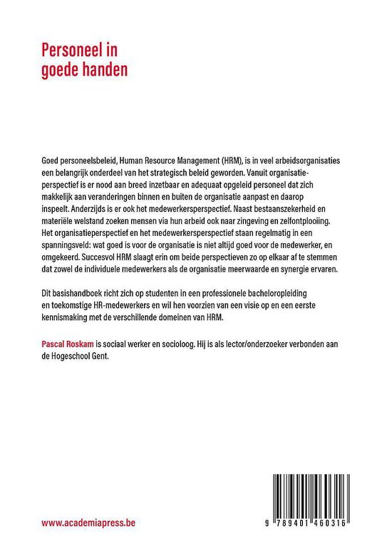 Volledige samenvatting HRM
